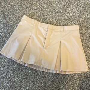 Abercrombie & Fitch Pleated Mini Skort